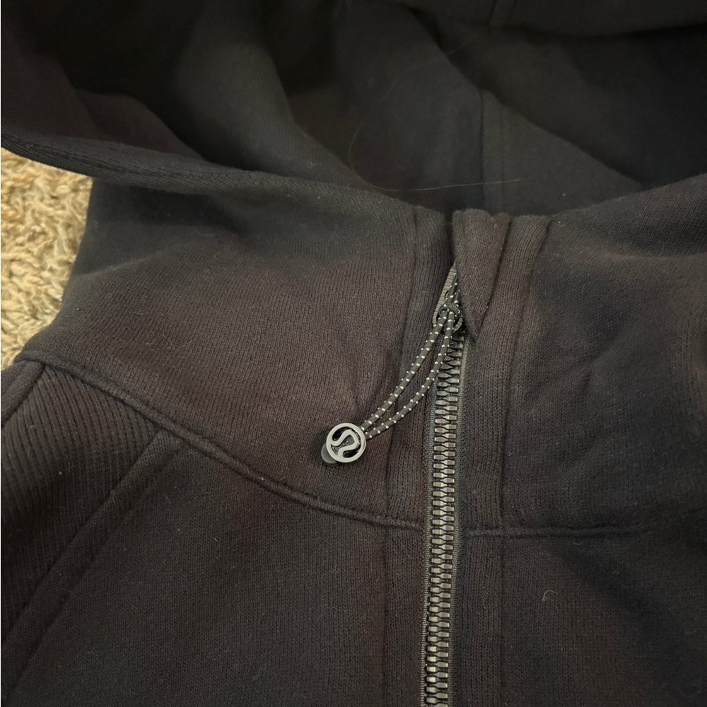 BRAND NEW Womans Lululemon Scuba Oversized Half-Zip Hoodie in black #Lululemon - Picture 4 of 4